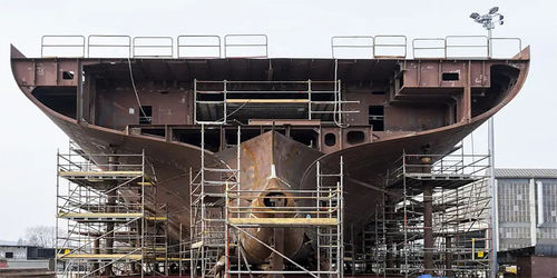 mais recente caso da empresa sobre Construção de navio