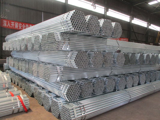 Tubo de aço galvanizado redondo mergulhado a quente API 5L / ASTM A53 GR B Tubo