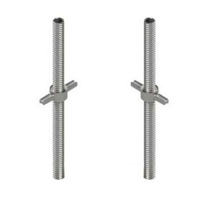 Jack de parafuso universal ajustável Q235B Jack de base de andaimes CE EN74 homologado