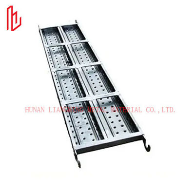Horn On Steel Scaffold Boards 420*45mm Metal Scaffolding Catwalk