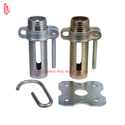 Q235 Q345 Escavadeira galvanizada Sleeve de apoio com tubulação de 60 mm 76 mm