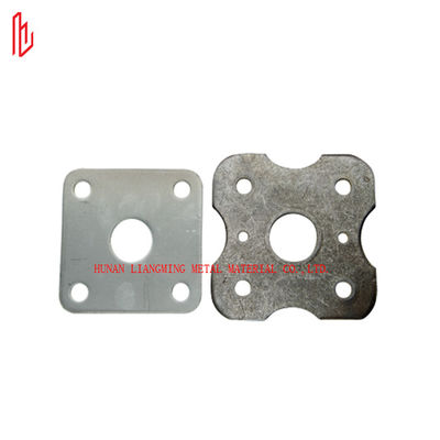 Escavadeira de aço de apoio de base Q235 4 mm 5 mm 8 mm espessura