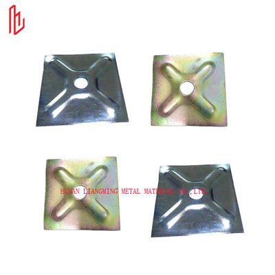 Carbon Steel Scaffolding Spare Parts square Formwork Tie Rod Washer Plate