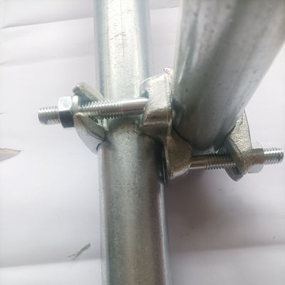 British Drop Forged Scaffolding Double Couplers Q235 Electro Galvanizado HDG