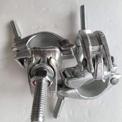 British Drop Forged Scaffolding Double Couplers Q235 Electro Galvanizado HDG