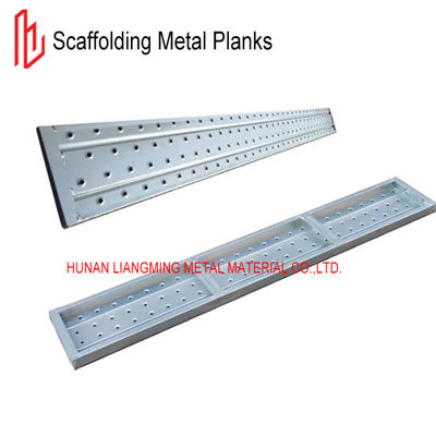 BS1139 250*50 mm Placas de andaimes metálicos galvanizadas a quente