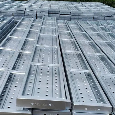 BS1139 250*50 mm Placas de andaimes metálicos galvanizadas a quente