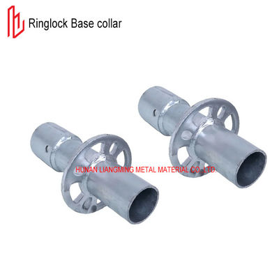 Escavadeira Collar de base de fecho de anel 58mm 70mm OD galvanizado a quente para construção
