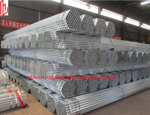 48.3 mm / 60.3 mm OD Tubo de andaime galvanizado BS1139 Standard