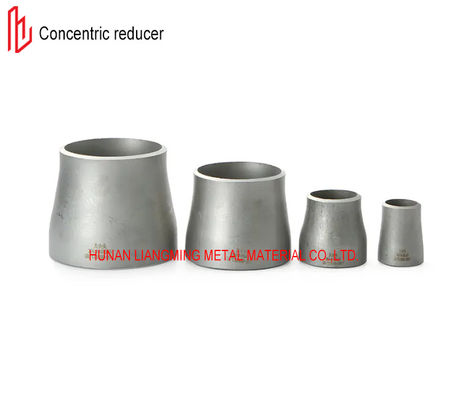 Redutor concêntrico de carbono / aço inoxidável Soldado Redutor excêntrico sem costura