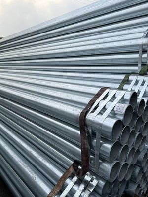 Tubo de aço galvanizado laminado a quente ASTM A53 BS1387 Q195 Q215 Q235 Q345