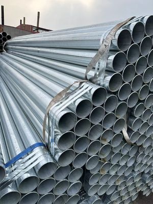 Q195 - Q345 Tubo de aço galvanizado de liga a quente 200 g/m2 - 500 g/m2 Revestimento de zinco