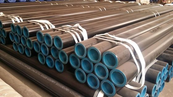 Tubo de aço sem costura de carbono SMLS com revestimento 3PE / 3PP / FBE / epoxi