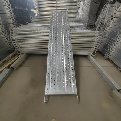Escavadeira de passarela com prancha de aço de gancho