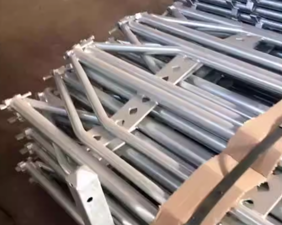 Q235B HDG Ringlock Scaffolding System Bridging Ledger M48 Type